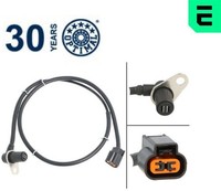 Optimal 06-S752 Sensor FüR Raddrehzahl Abs Sensor Raddrehzahl FüR Mitsubishi