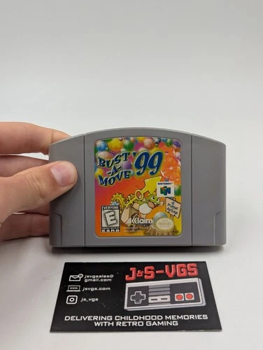 Bust-A-Move 99 Nintendo 64 N64 Cartridge Only Tested Working