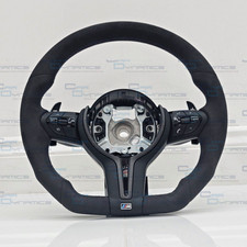 BMW M Performance Alcantara Carbon Fibre Steering Wheel Flat Bottom F20 F30 F80