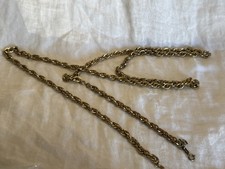 Sarah Coventry Signed Goldtone Chain Belt 57