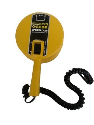 Vintage Brinkmann Q-Beam Spot/Flood Spotlight 200,000 Candlepower   Tested Works