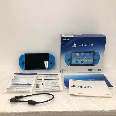 PS Vita PCH-2000 ZA23 Aqua Blue Sony Playstation with box