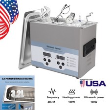 3.2L Ultrasonic Cleaner with Digital Timer  Heater