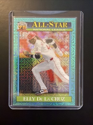 Elly De La Cruz Teal Mojo Refractor /199 SSP 2026 Topps Series 2 - Reds