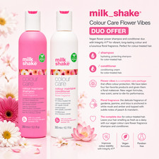 Image of Milk_Shake Colour Care flower vibes Duo | Maintainer Shampoo & conditioner 300ml