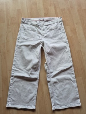 ANGELS JEANS Weiss Gr.46 7/8 Länge Damen Hose Linn Pocket