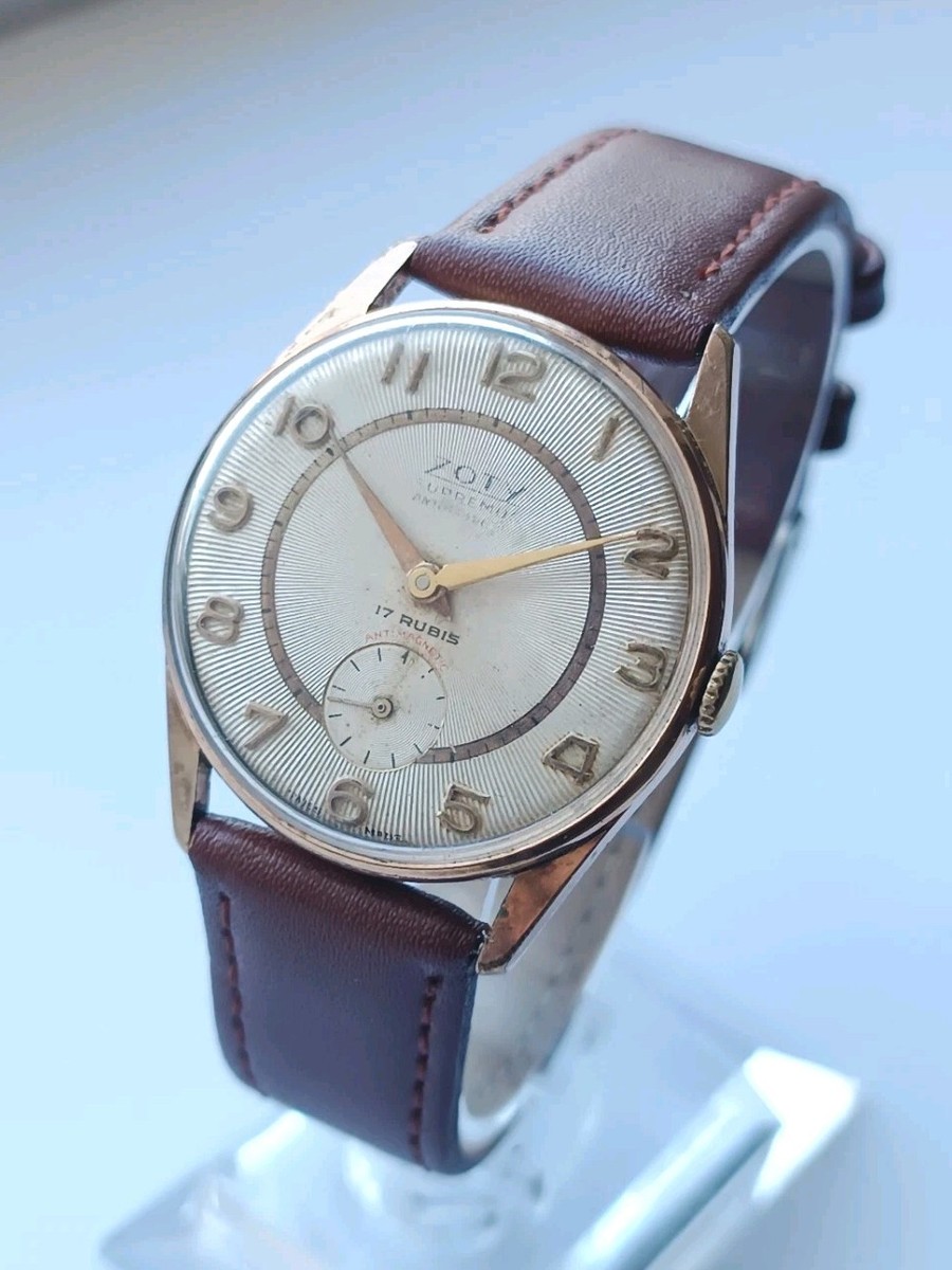Vintage Watch ZOTY Mechanical Men's Wristwatch cal. Unitas 6325