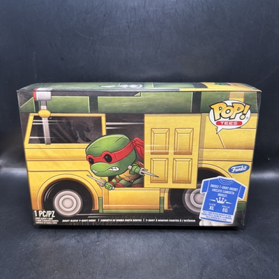#ad Funko Pop Tees: Teenage Mutant Ninja Turtles Size XL TMNT Turtle Power Shirt $7.99
