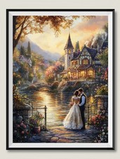 Twilight Romance 2 DIY Chart Counted Cross Stitch Patterns Needlework DMC Color