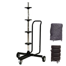 Felgenbaum Reifenständer Reifenwagen fahrbar inkl. Schutzhülle bis 225 mm Reifen