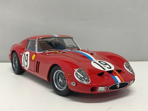 Ferrari 250 GTO 1962 Le Mans No.19 Red Rosso - Kyosho 1:18 Usato in Box Rare - Imagen 6 de 18