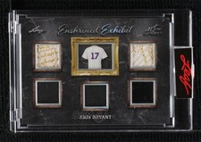 2021 Leaf Art of Sport Silver Holofoil 1/2 Kris Bryant #EE-18 15rv