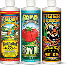 Foxfarm Hydro Liquid Trio Pack - Big Bloom, Grow Big Hydroponic, Tiger Bloom Fer
