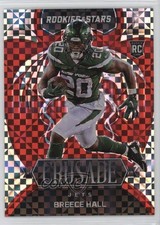 2022 Panini Rookies & Stars Crusade Red Plaid Prizm Breece Hall #CR-20 0vd2