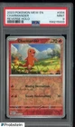 2023 Pokemon MEW EN Reverse Holo #004 Charmander PSA 9 MINT