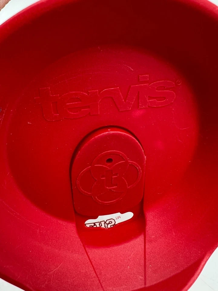 Copo de viagem Tervis Indiana University Hoosiers vermelho claro 24 oz faculdade - Imagem 2 de 4