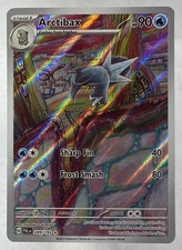 2023 Pokemon Scarlet & Violet Paldea Evolved Arctibax Illustration Rare #209/193 on eBay