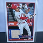 Topps 2026 Mike Trout Game-Used Memorabilia Relic #91R-MT Angels MLB Card