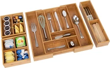 Classics Bamboo Expandable Drawer Organizer