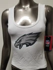 New NFL Philadelphia Eagles Womens Rhinestone Print Stretch Tank Top.