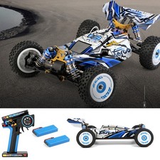 WLtoys 124017 V8 Brushless RC Car, Max 75KM/H, 1/12 Off-Road Racing Buggy Car US