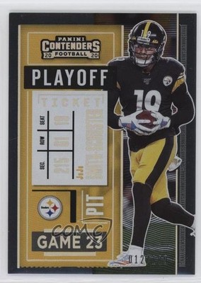 2020 Panini Contenders Playoff Ticket 12/199 JuJu Smith-Schuster #19 0ud4