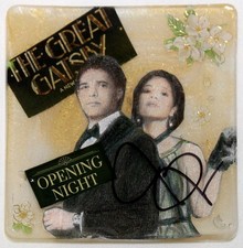 GREAT GATSBY Broadway Jeremy Jordan Signed Tile Made w/Opening Party Pass BWB