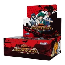 Crimson Rampage My Hero Academia Collectible Card Game Series 2 Booster Box