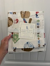 Pottery Barn Kids My Favorite Sports Toddler Sheet Set Read