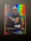 🔥 2025 Topps Chrome Football Drake Maye Refractor #1975-23 Patriots 🔥