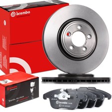 BREMBO Bremsenset Vorne Bremsscheiben Beläge für JAGUAR XF (J05, CC9) 326mm