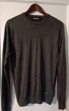 Dsquared2 Womens % 100 Woolf XL Grey Sweater