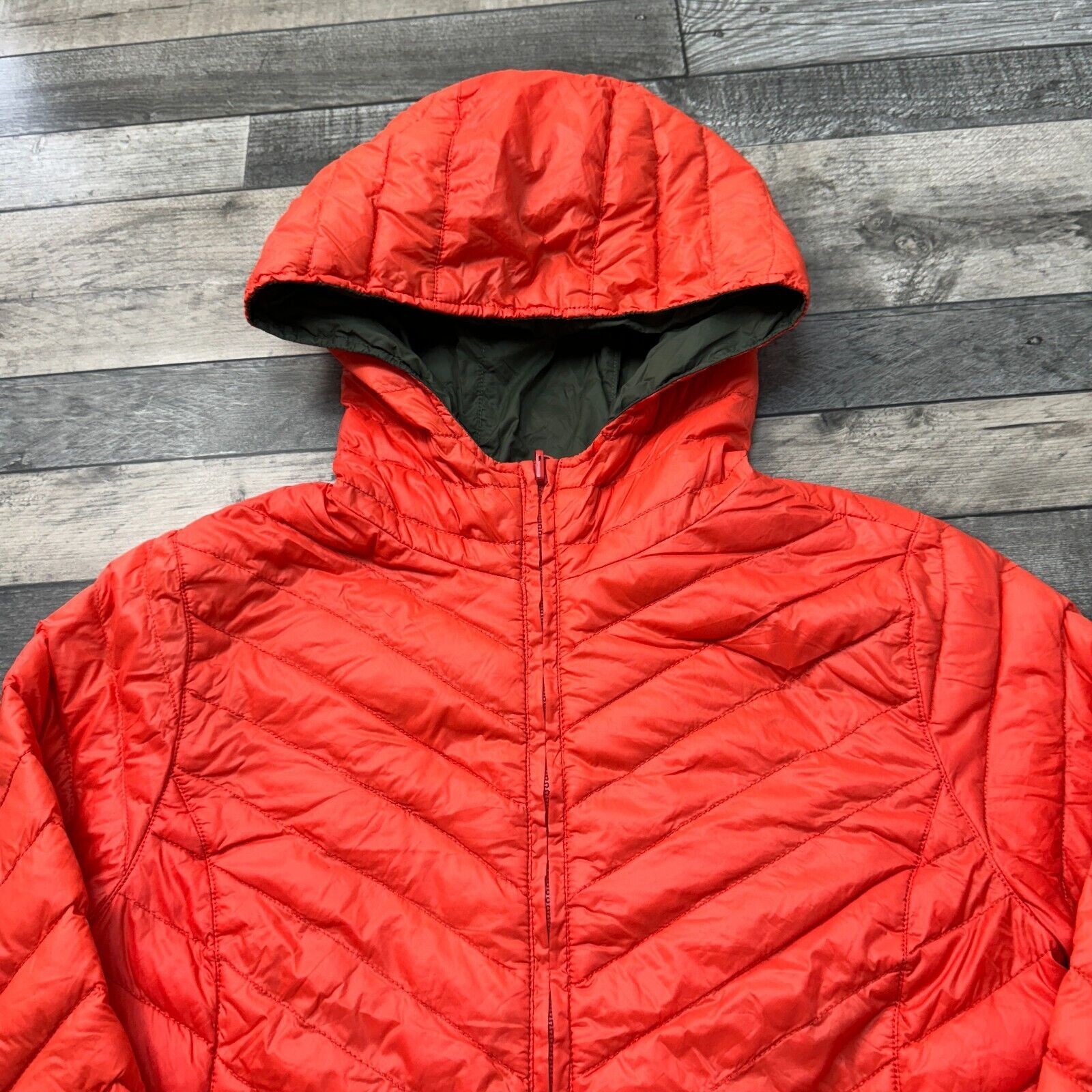 Wrangler Reversible Down Puffer Jacket Hiking Wal… - image 3