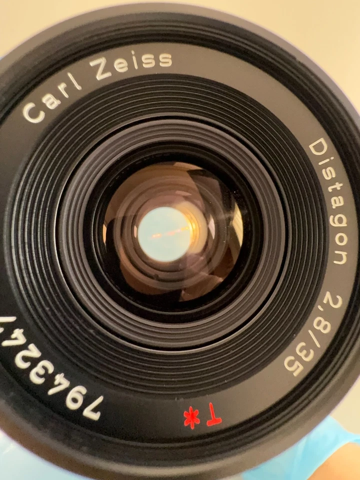 [MINT] Contax Carl Zeiss Distagon T* 35mm F/2.8 MMJ MF Lens C/Y Mount From JAPAN - Image 2 of 4