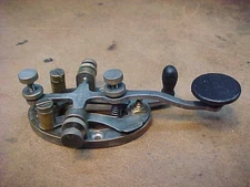 Nice Vintage J.H. Bunnell S LEGLESS KEY 2A Western Union Telegraph Co.