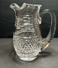 Waterford Crystal Castletown 7.5" Martini Pitcher w/Ice Lip Ireland Vintage