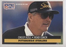 1991 Pro Set Chuck Noll #279 HOF 02v3