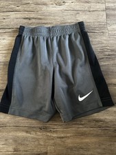 Nike Dri-FIT Boy 6 Shorts Gray Elastic Waist Athletic