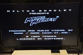 Marble Madness Nintendo NES Boxed with Instructions + Poster, Tested and Working