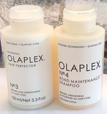 Olaplex No. 3 Hair Perfector No. 4 Bond Shampoo 3.3 oz each NEW 2 Pack