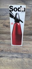 Vintage iSi Soda Siphon Spritzer Gold Bottle NEW Open Box Barware Cocktail