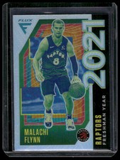 2020-21 Panini Flux #10 Malachi Flynn Freshman Year Silver