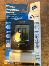Lacrosse Wireless Temperature Station "Weather One 9007" SEALED NEW, ships FREE 