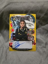ZAKIYAH JOHNSON 2025 TOPPS CHROME MCDONALD’S  BILLBOARD INK  GOLD AUTO / 50