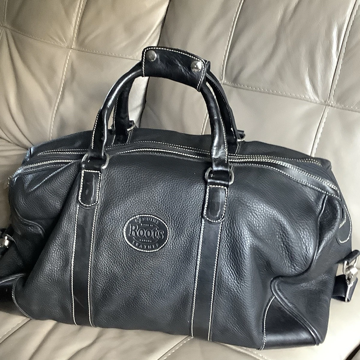 Roots Leather Bags for Men for sale - eBay