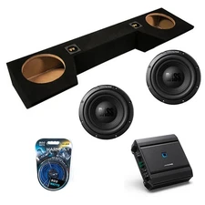 Alpine W10S4 BassLine 10" Subwoofer Fits 19-25 Dodge Ram Quad Cab w/ S2-A60M Amp