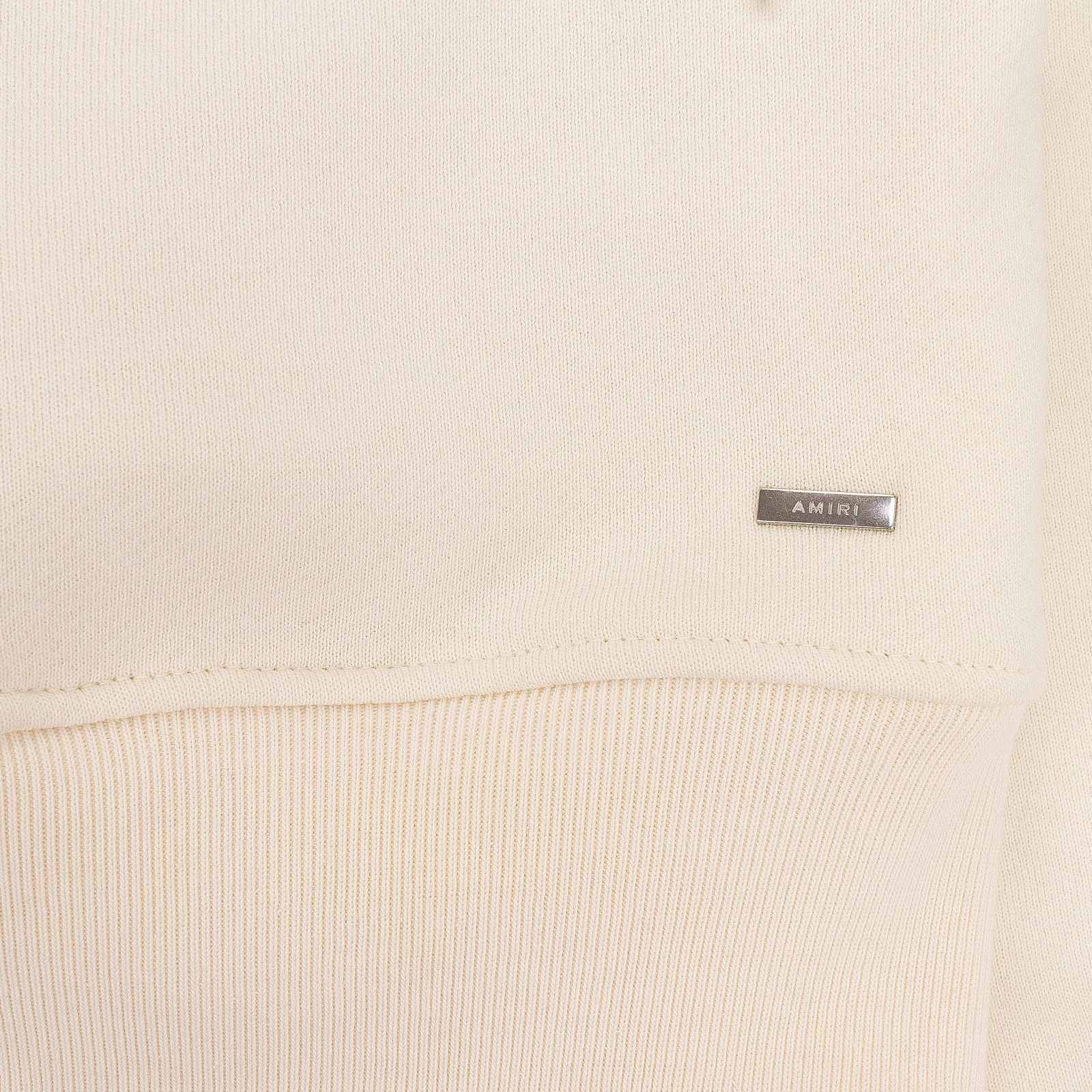 FELPA CON CAPPUCCIO AMIRI ALABASTER HYBRID NUOVA CON ETICHETTE TAGLIA S $1390