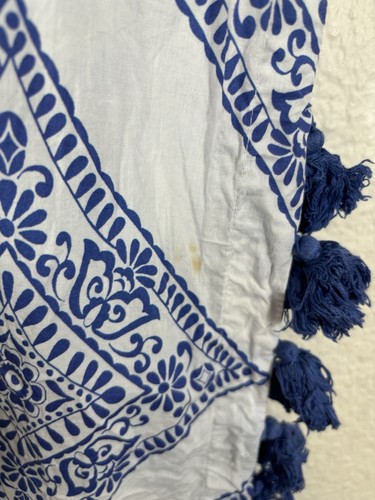 Annie Selke Pine Cone Hill Nightgown Womens Size XS/S Cotton Blend Geometric - Picture 6 of 15