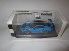 PMA Minichamps 1/43 Porsche 911 GT2RS Miami Blue 2018 Limited 222 Units