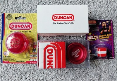 Rare New In Packages Duncan Raptor Yo-Yo + Delta Delta Weight + Imperial Yo-Yo